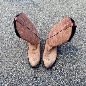 Leather Cowgirl Boots